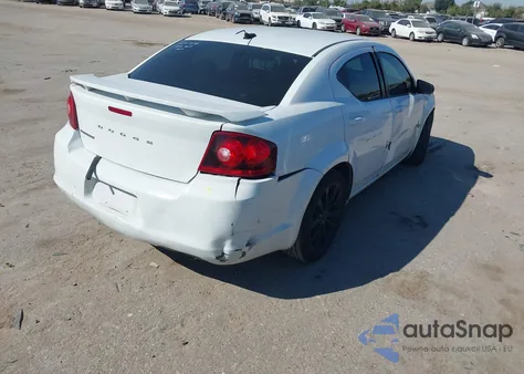 2014 Dodge Avenger Se z USA, uszkodzony, nr VIN 1C3CDZAG1EN104139